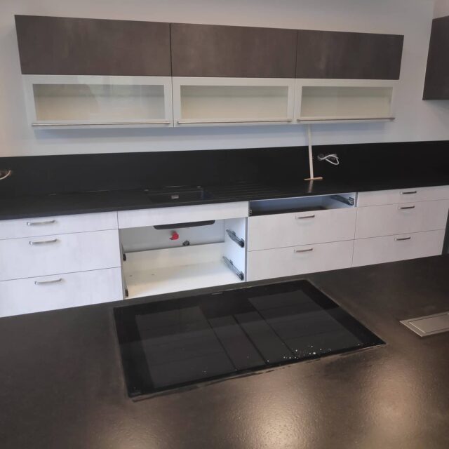 Küchenplatte Granit, Absolut Black