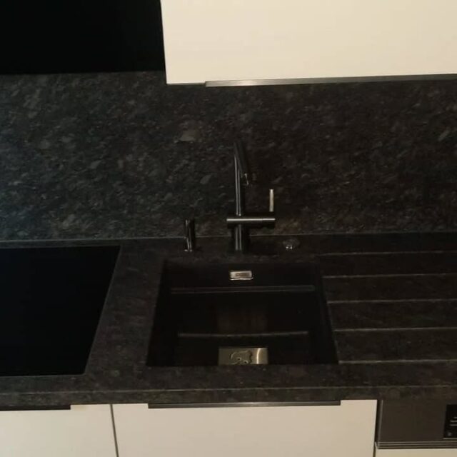 Steel Grey Küchenplatte