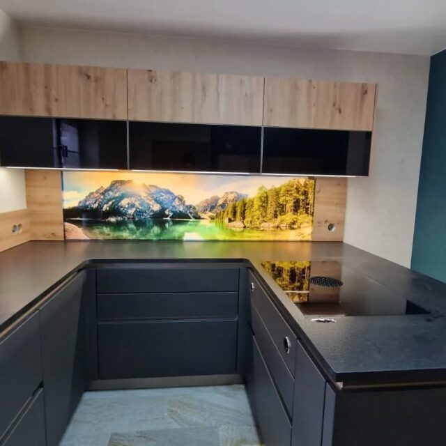 Absolut Black Küchenplatte